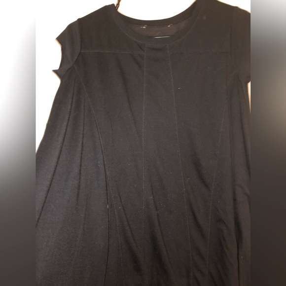 -Long Flowing Black Shirt- - Picture 4 of 5